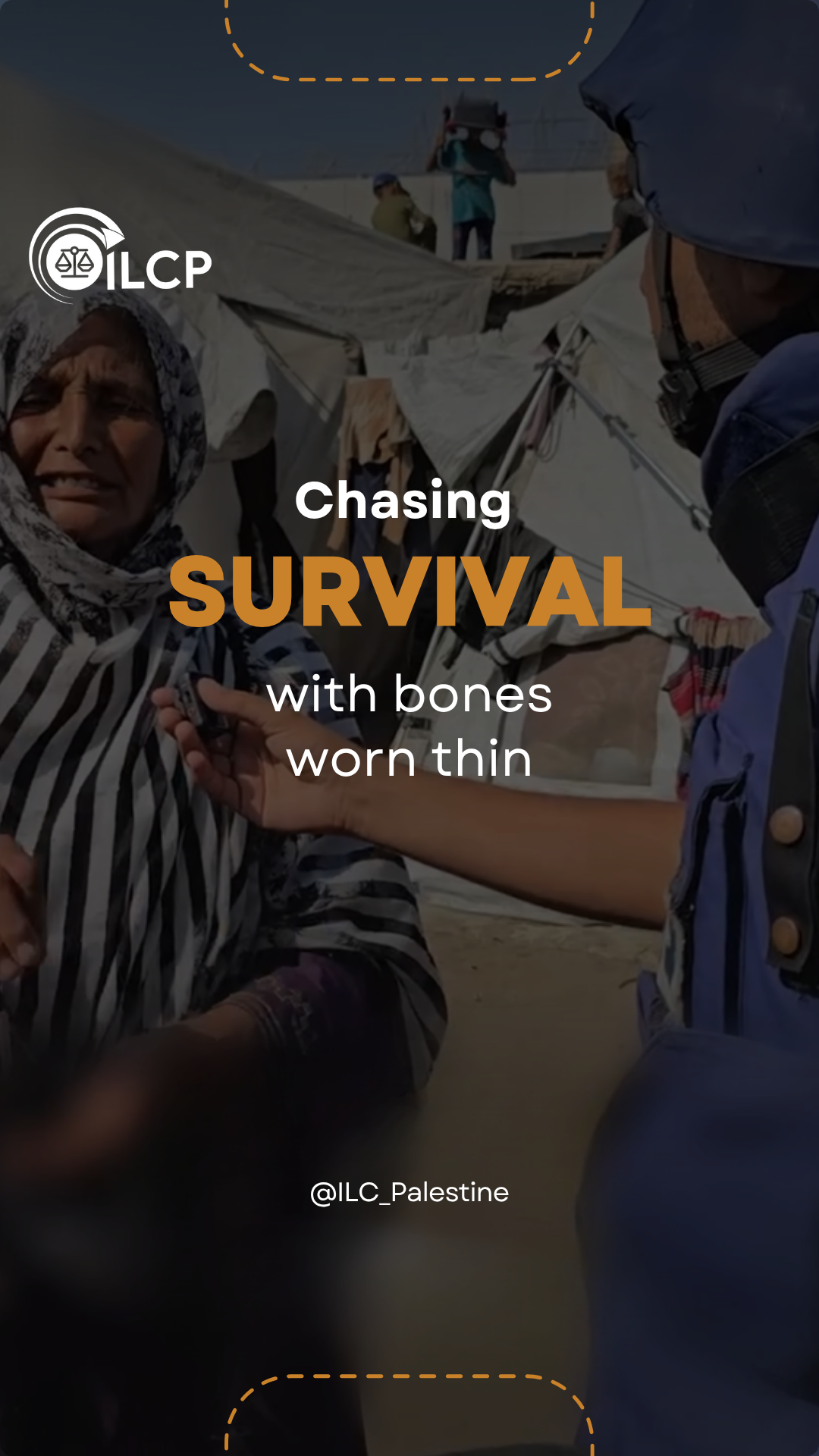 كبار السن في غزة يعانون